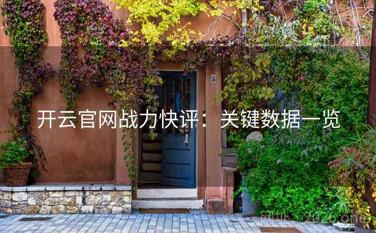 开云官网战力快评：关键数据一览