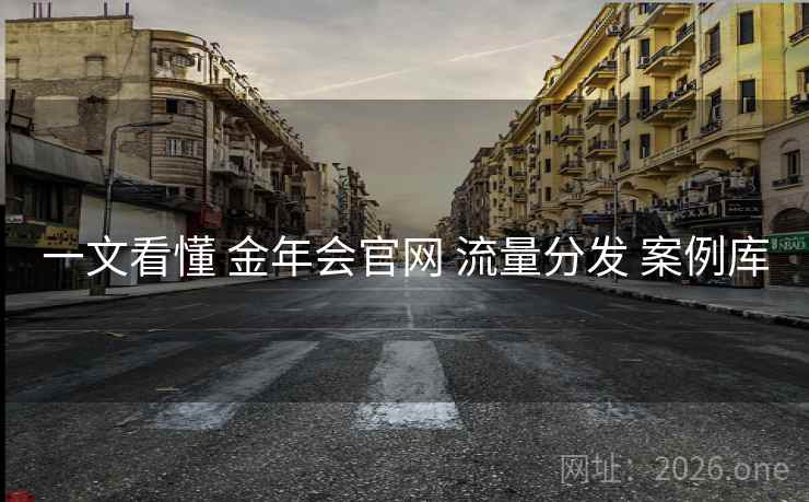 一文看懂 金年会官网 流量分发 案例库