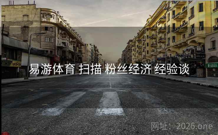 易游体育 扫描 粉丝经济 经验谈